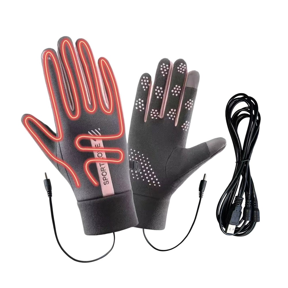 Heated Gloves Electric - Creative Winter USB Heated Gloves Adjustable