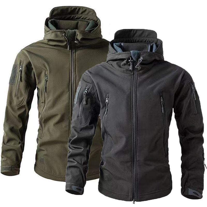 Winter Clothing Hiking - Men's Winter Autumn Warm Softshell Fleece