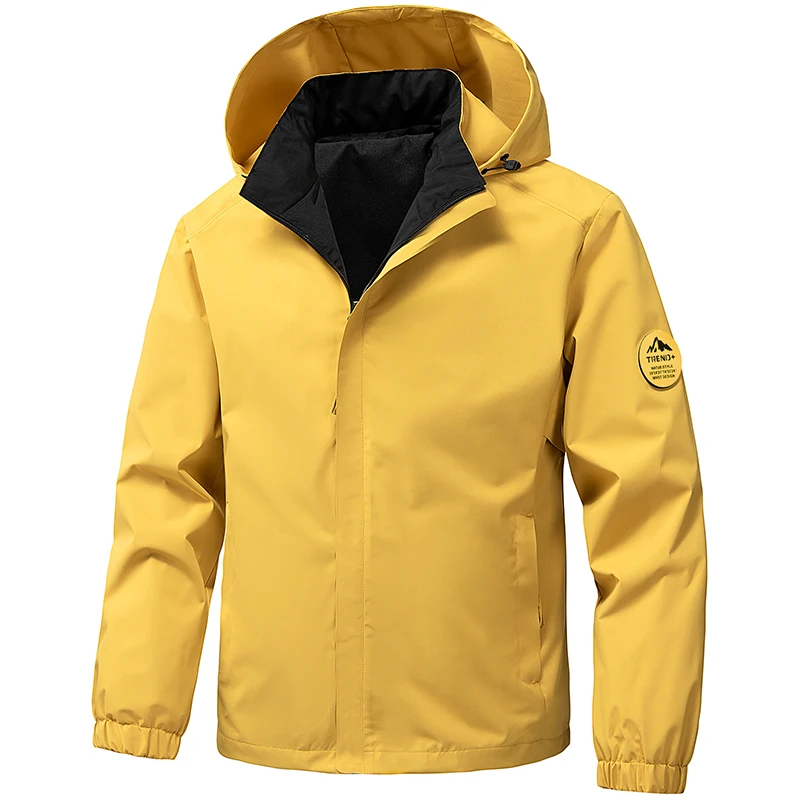 Men's Waterproof Camping Jacke - Winter Clothing Hiking ulasan dan harga