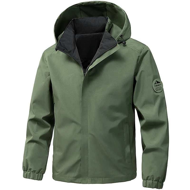 Men's Waterproof Camping Jacke - Winter Clothing Hiking ulasan dan harga