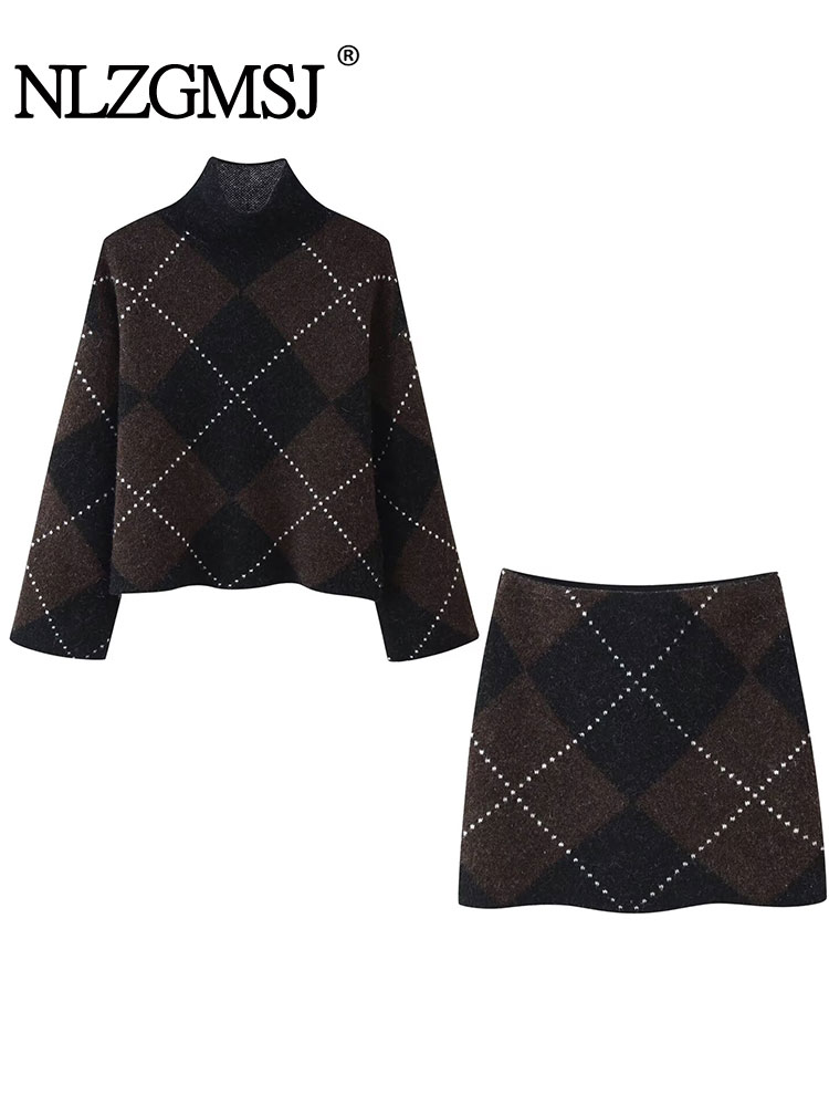 NLZGMSJ Women Knitted Sets 202 - Winter Clothing Pk ulasan dan harga