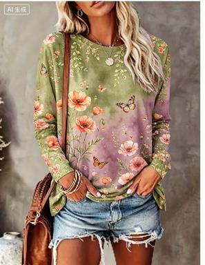 Women Long Sleeve T‑Shirt Grad - Winter Clothing For Women ulasan dan harga