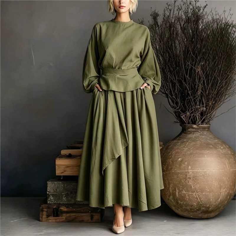 Autumn Elegant Asymmetry Skirt - Winter Clothing For Women ulasan dan harga